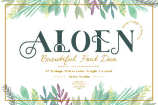 Aloen Duo: A Dynamic Display Font for Marketers and Creators