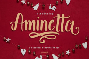 Aminetta: A Joyful Display Font for Business Branding
