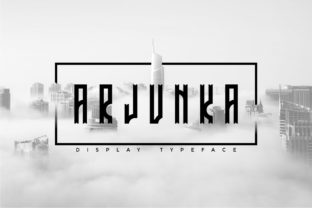 Arjunka: A Bold Display Font for Handmade Creations