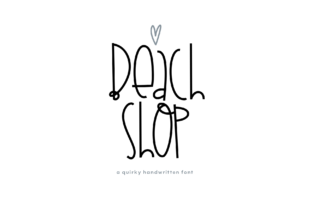 Beach Shop: A Font That Adds Personality to Your Brand