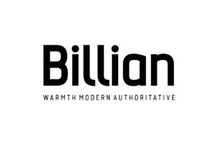 Billian: A Modern Display Font for Timeless Design