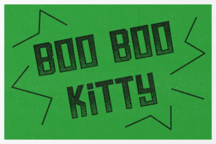 Boo Boo Kitty: A Font That Adds Character to Your Brand