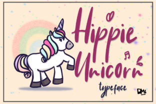 Font Choice That Speaks Volumes: Hippie Unicorn in Action