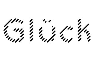 Gluck Stripes: A Font That Speaks in Style