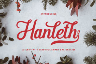 Hantleth: A Vintage-Inspired Display Font for Bold Branding