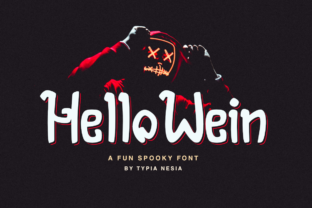 Hello Wein: A Display Font for Spooky Creativity