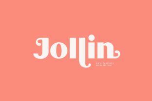 Jollin Font for Editorial Design and Content Creation