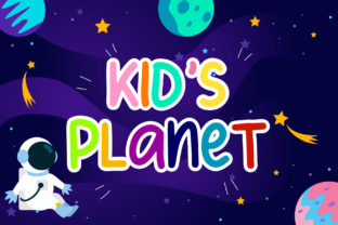 Kid s Planet Font for Web Design Projects
