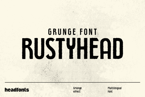 Rustyhead Font for Bold Digital Branding