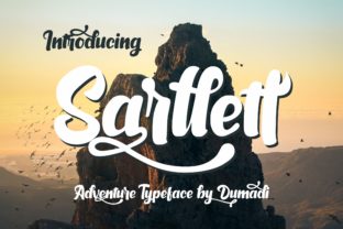 Sarllett: A Charming Display Font for Branding Projects
