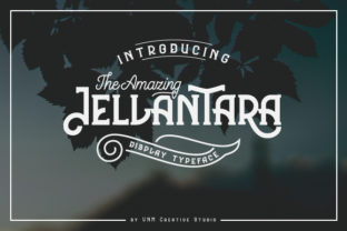 The Amazing Jellantara: A Bold Display Font for Web Design