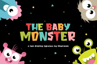 The Baby Monster Font for Spooky Digital Campaigns