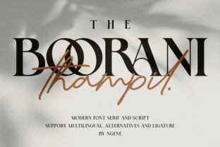 The Boorani Thampil Duo: A Font with Character for Modern Editorial Design