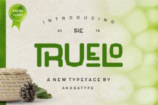 Truelo: A Modern Font with Organic Charm for Editorial Design