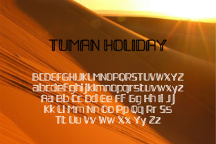 Tuman Holiday Font for Bold Branding and Visual Impact